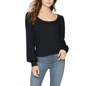 Paige Sylvie Scoop Neck T Shirt